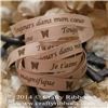 Order  Vintage Butterflies Ribbon - French Latte